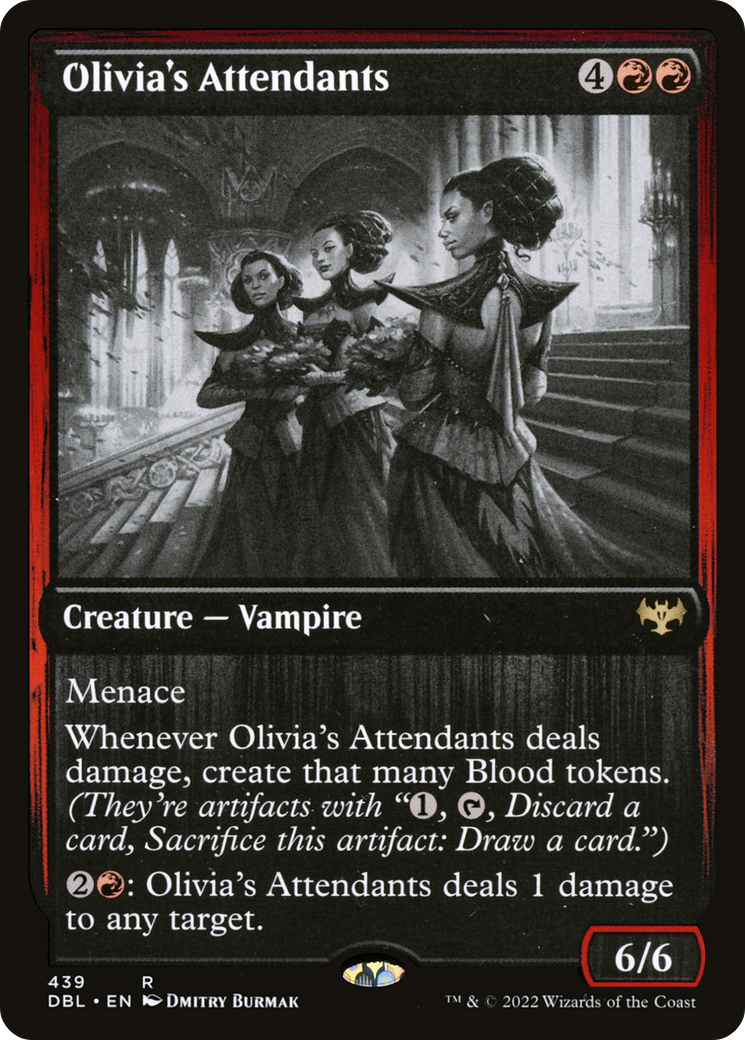 Olivia's Attendants (DBL-439) - Innistrad: Double Feature - Premium MTG Single from Wizards of the Coast - Just $0.22! Shop now at Game Crave Tournament Store