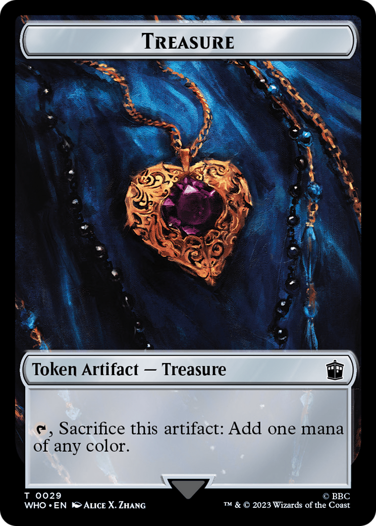 Treasure (TWHO-029) - Doctor Who Tokens - Premium MTG Single from Wizards of the Coast - Just $0! Shop now at Game Crave Tournament Store