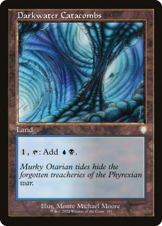 Darkwater Catacombs (BRC-181) - The Brothers' War Commander - Premium MTG Single from Wizards of the Coast - Just $0.08! Shop now at Game Crave Tournament Store