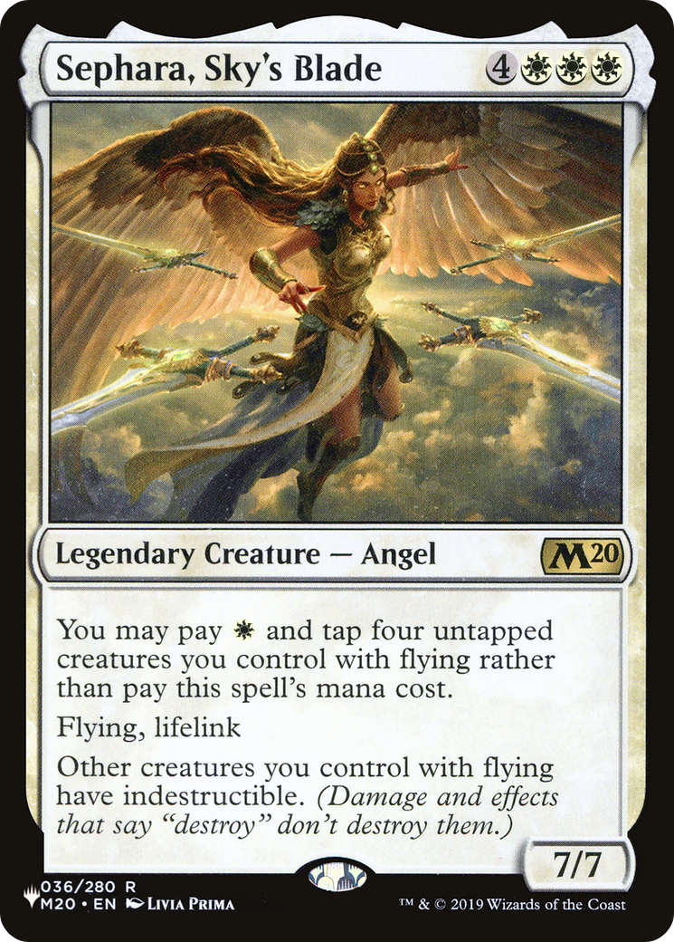 Sephara, Sky's Blade (PAGL-025) - Angels: They're Just Like Us but Cooler and with Wings Foil - Premium MTG Single from Wizards of the Coast - Just $1.15! Shop now at Game Crave Tournament Store