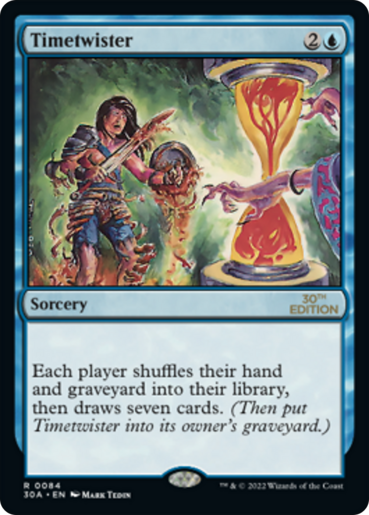 Timetwister (30A-084) - 30th Anniversary Edition - Premium MTG Single from Wizards of the Coast - Just $216! Shop now at Game Crave Tournament Store