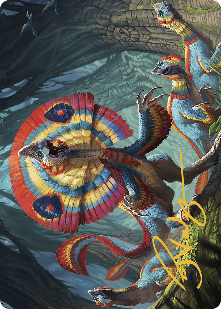 Sunfrill Imitator // Sunfrill Imitator (ALCI-078) - The Lost Caverns of Ixalan Art Series (Borderless) Foil - Premium MTG Single from Wizards of the Coast - Just $0! Shop now at Game Crave Tournament Store