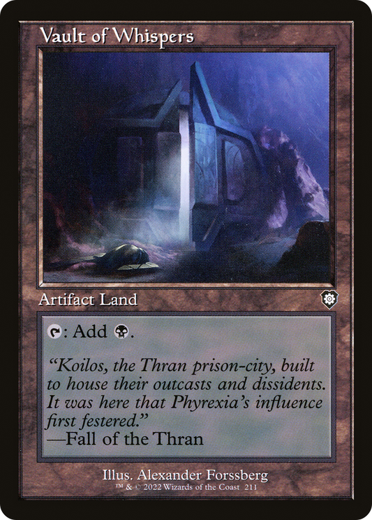Vault of Whispers (BRC-211) - The Brothers' War Commander - Premium MTG Single from Wizards of the Coast - Just $0.41! Shop now at Game Crave Tournament Store