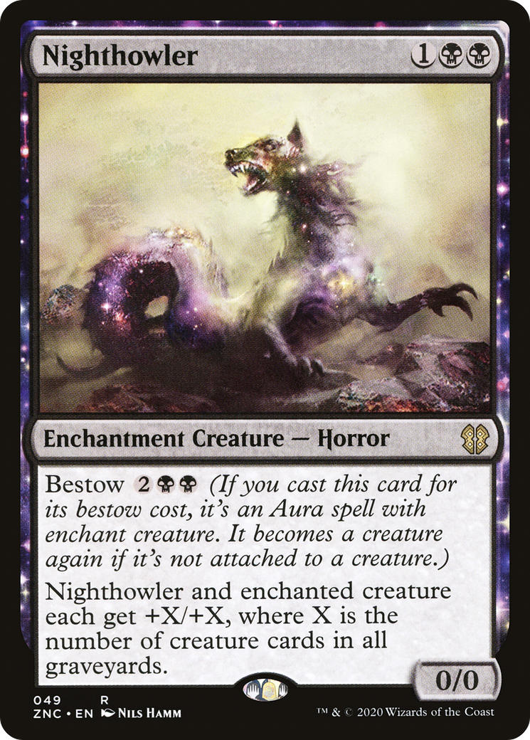 Nighthowler (ZNC-049) - Zendikar Rising Commander: (nyxtouched) - Premium MTG Single from Wizards of the Coast - Just $0.25! Shop now at Game Crave Tournament Store