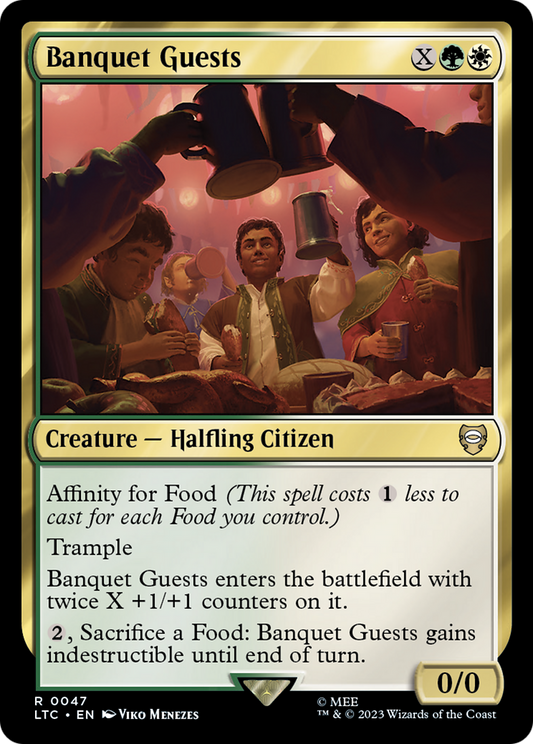 Banquet Guests (LTC-047) - Tales of Middle-earth Commander - Premium MTG Single from Wizards of the Coast - Just $0.08! Shop now at Game Crave Tournament Store