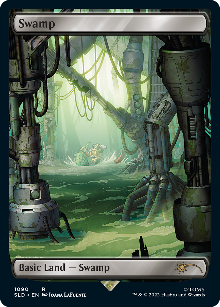 Swamp (SLD-1090) - Secret Lair Drop - Premium MTG Single from Wizards of the Coast - Just $6.38! Shop now at Game Crave Tournament Store
