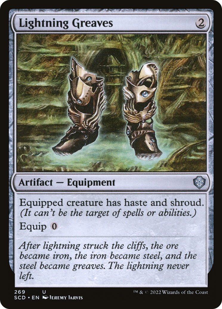 Lightning Greaves (SCD-269) - Starter Commander Decks - Premium MTG Single from Wizards of the Coast - Just $0.95! Shop now at Game Crave Tournament Store