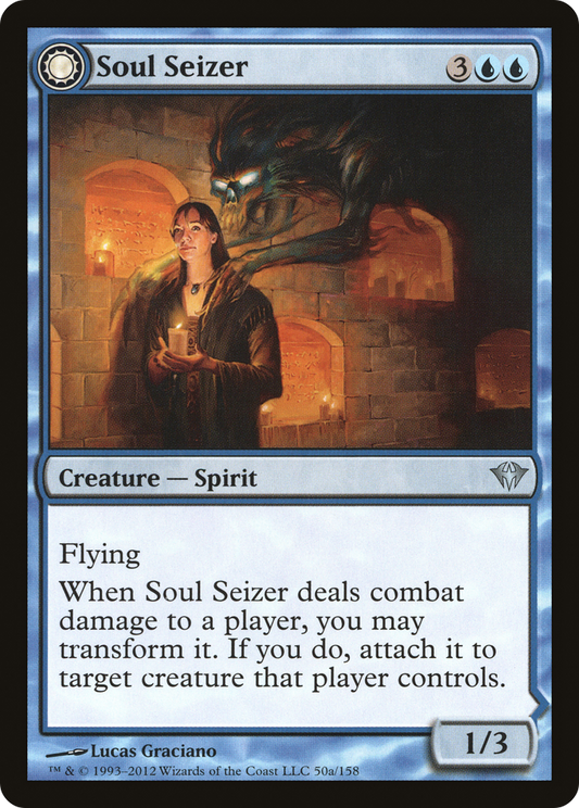 Soul Seizer // Ghastly Haunting (DKA-050) - Dark Ascension: (Double Faced Transform) - Premium MTG Single from Wizards of the Coast - Just $0.08! Shop now at Game Crave Tournament Store