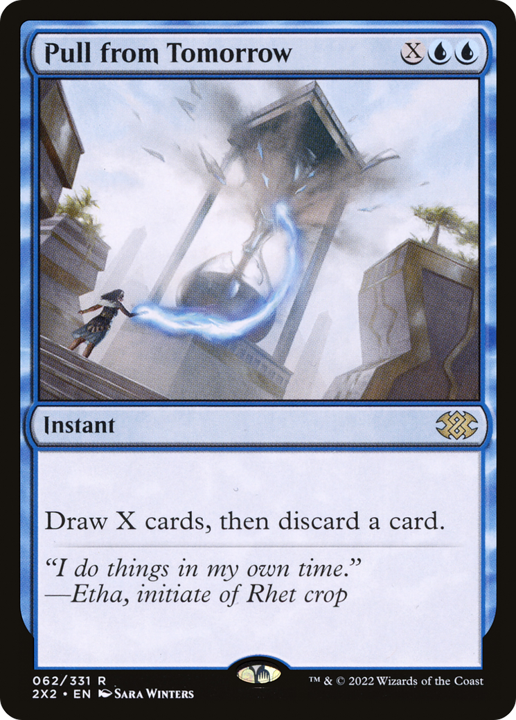 Pull from Tomorrow (2X2-062) - Double Masters 2022 - Premium MTG Single from Wizards of the Coast - Just $0.08! Shop now at Game Crave Tournament Store