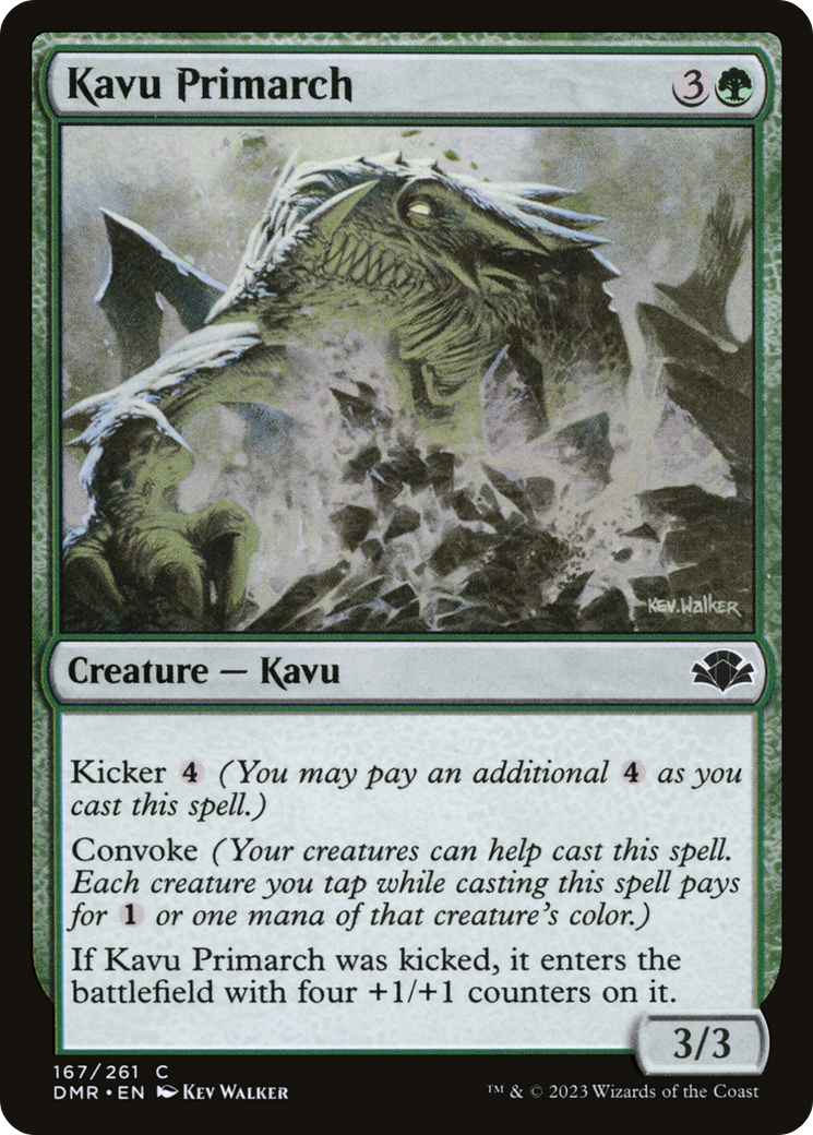Kavu Primarch (DMR-167) - Dominaria Remastered - Premium MTG Single from Wizards of the Coast - Just $0.25! Shop now at Game Crave Tournament Store