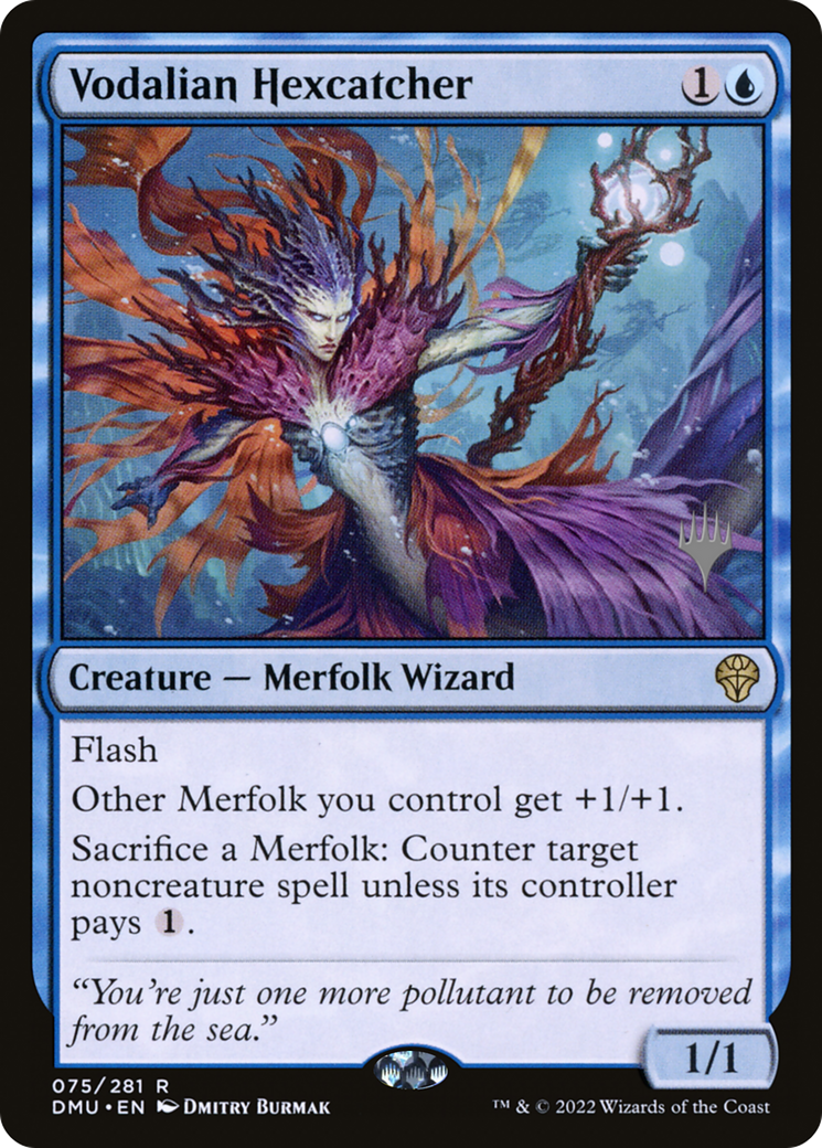 Vodalian Hexcatcher (PDMU-75P) - Dominaria United Promos Foil - Premium MTG Single from Wizards of the Coast - Just $1.90! Shop now at Game Crave Tournament Store