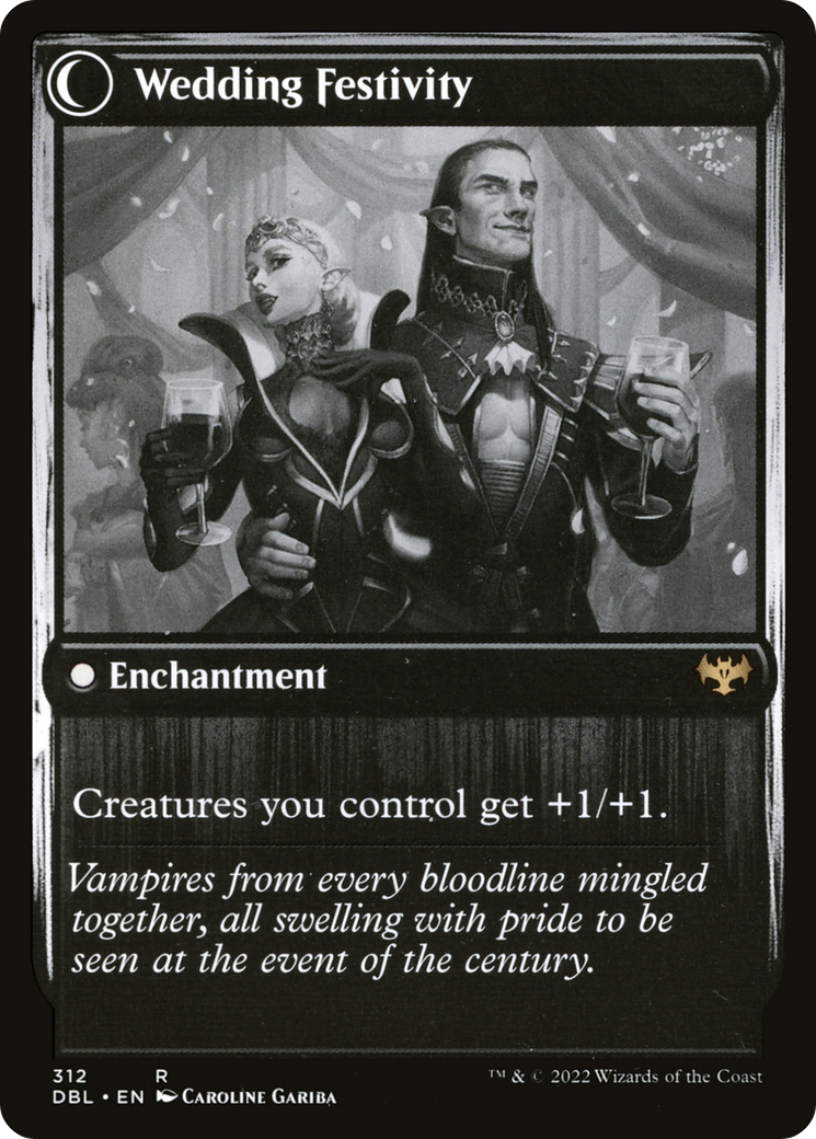 Wedding Announcement // Wedding Festivity (DBL-312) - Innistrad: Double Feature: (Double Faced Transform) Foil - Premium MTG Single from Wizards of the Coast - Just $2.83! Shop now at Game Crave Tournament Store