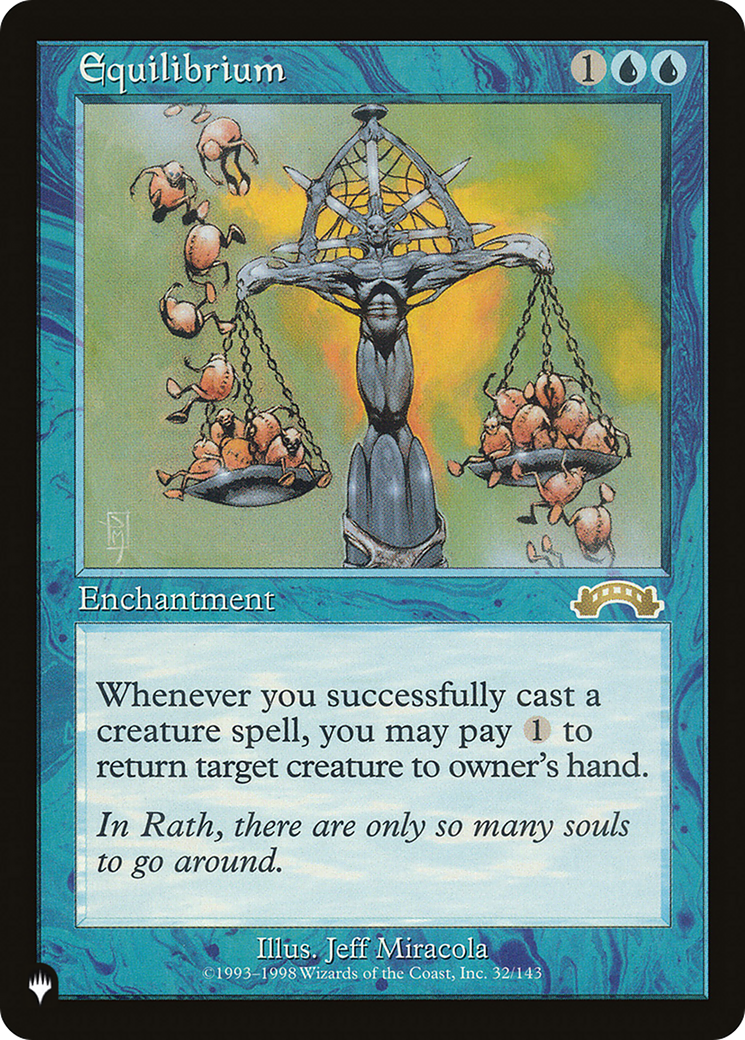 Equilibrium (PLIST-1180) - The List - Premium MTG Single from Wizards of the Coast - Just $1.30! Shop now at Game Crave Tournament Store