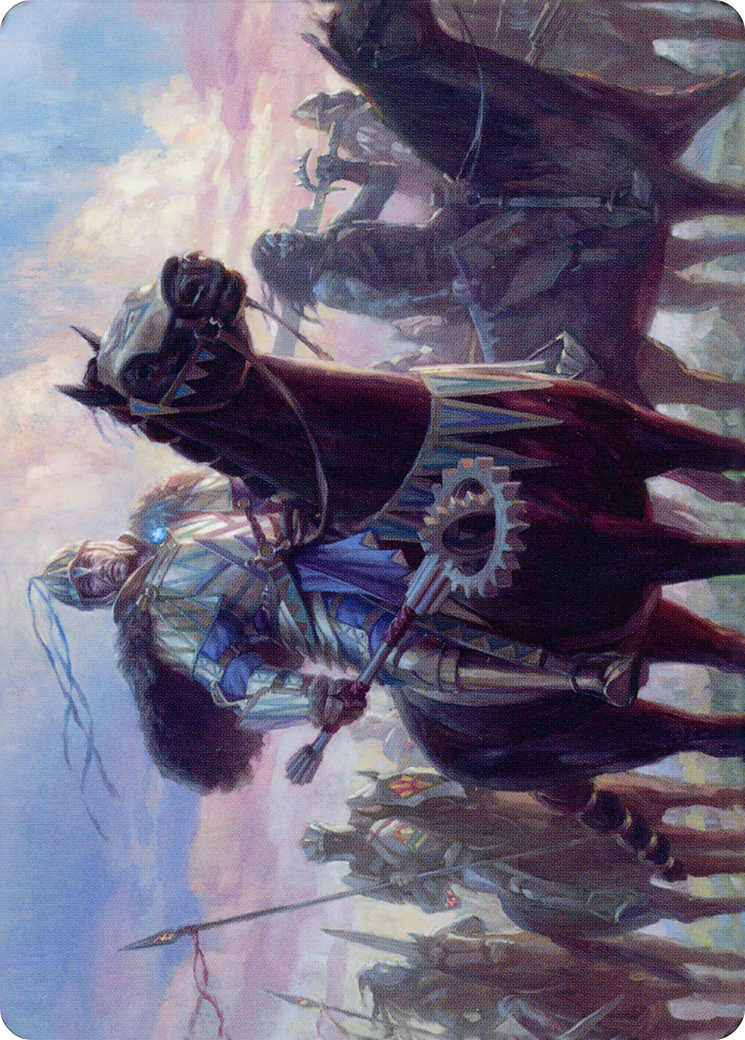 Shanid, Sleepers' Scourge // Shanid, Sleepers' Scourge (ADMU-054) - Dominaria United Art Series (Borderless) - Premium MTG Single from Wizards of the Coast - Just $0! Shop now at Game Crave Tournament Store