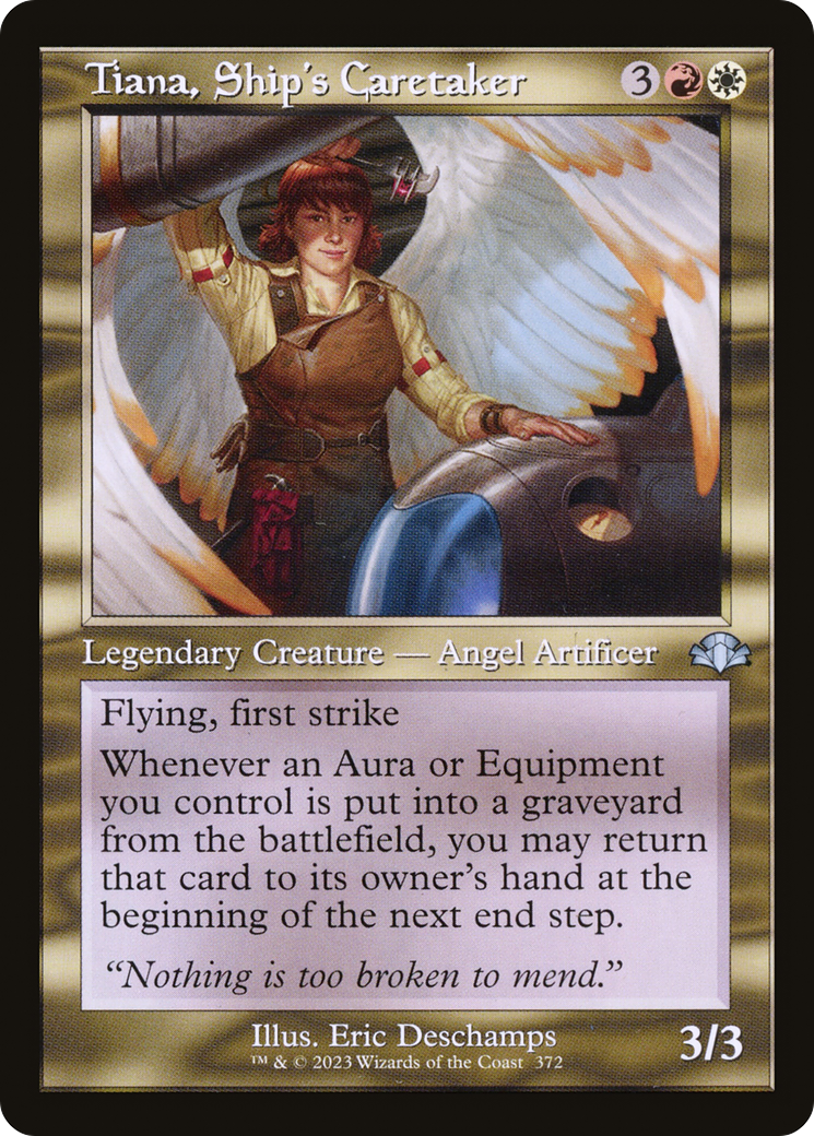 Tiana, Ship's Caretaker (DMR-372) - Dominaria Remastered Foil - Premium MTG Single from Wizards of the Coast - Just $0.08! Shop now at Game Crave Tournament Store
