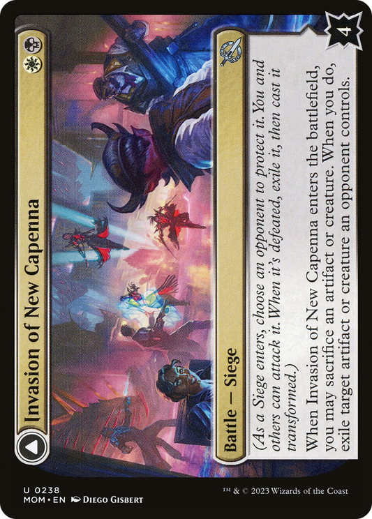 Invasion of New Capenna // Holy Frazzle-Cannon (MOM-238) - March of the Machine Foil - Premium MTG Single from Wizards of the Coast - Just $0.08! Shop now at Game Crave Tournament Store