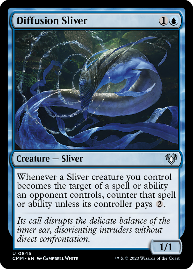 Diffusion Sliver (CMM-845) - Commander Masters - Premium MTG Single from Wizards of the Coast - Just $0.33! Shop now at Game Crave Tournament Store