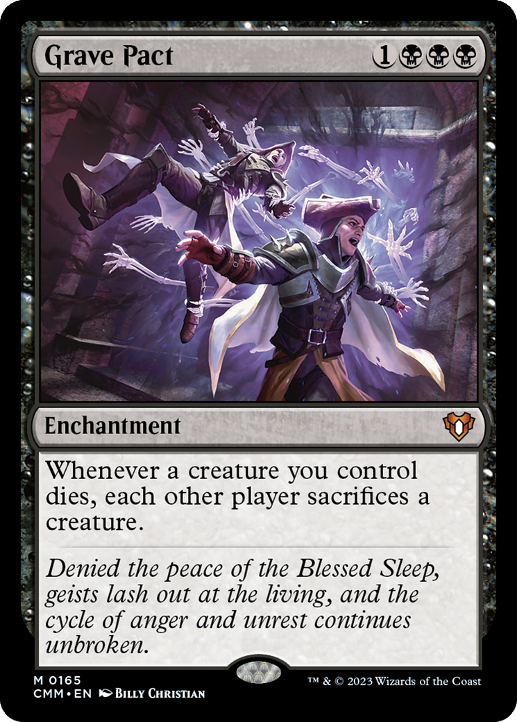 Grave Pact (CMM-165) - Commander Masters - Premium MTG Single from Wizards of the Coast - Just $4.33! Shop now at Game Crave Tournament Store