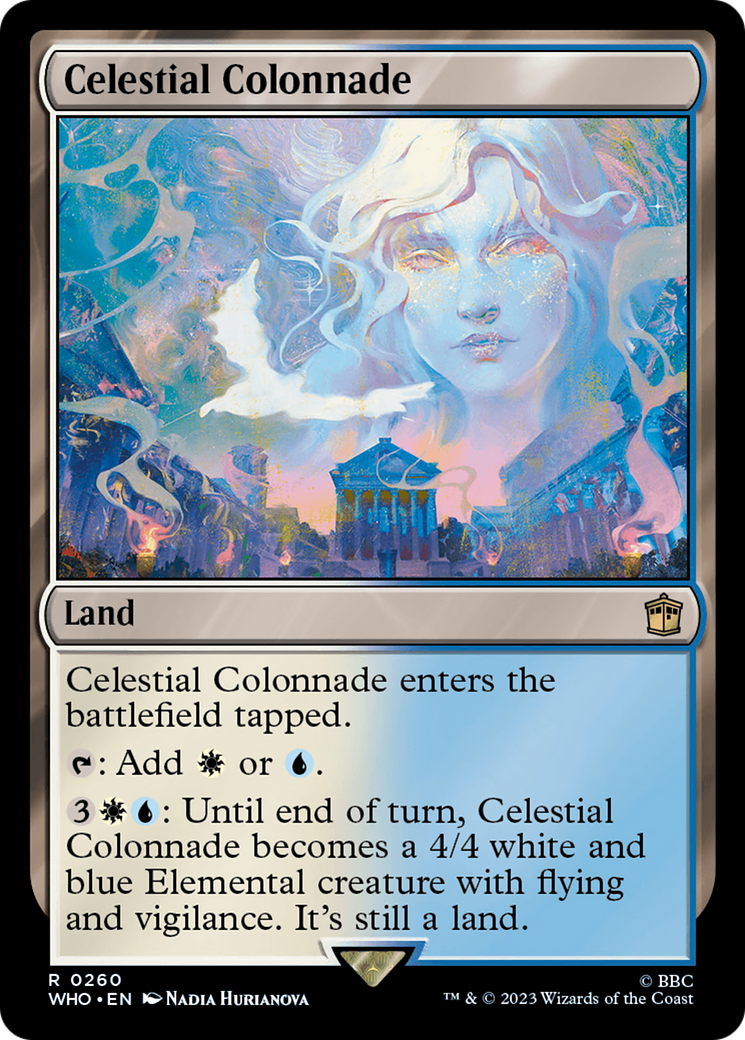 Celestial Colonnade (WHO-260) - Doctor Who - Premium MTG Single from Wizards of the Coast - Just $0.25! Shop now at Game Crave Tournament Store