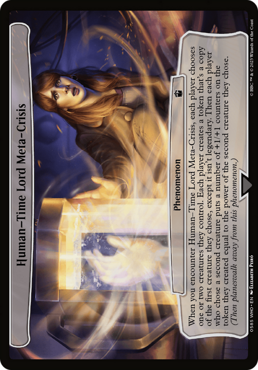 Human-Time Lord Meta-Crisis (WHO-585) - Doctor Who - Premium MTG Single from Wizards of the Coast - Just $0.08! Shop now at Game Crave Tournament Store