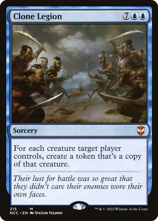 Clone Legion (NCC-215) - New Capenna Commander - Premium MTG Single from Wizards of the Coast - Just $0.81! Shop now at Game Crave Tournament Store