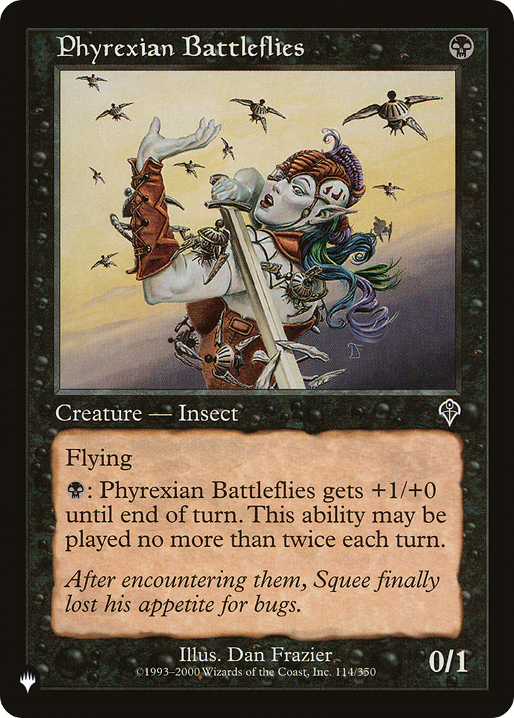 Phyrexian Battleflies (PLIST-846) - The List - Premium MTG Single from Wizards of the Coast - Just $0.25! Shop now at Game Crave Tournament Store