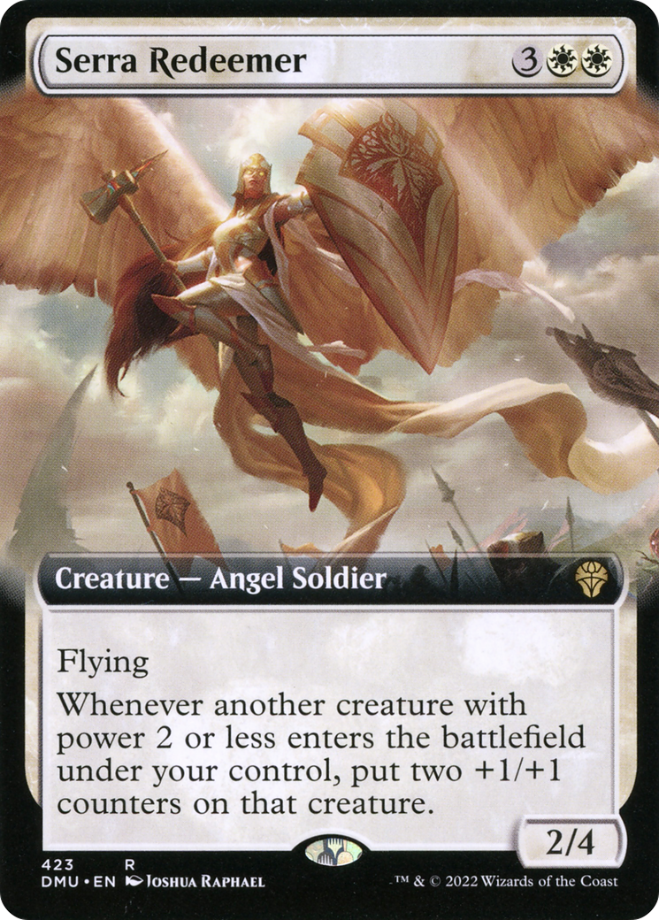 Serra Redeemer (DMU-423) - Dominaria United: (Extended Art) - Premium MTG Single from Wizards of the Coast - Just $0.18! Shop now at Game Crave Tournament Store