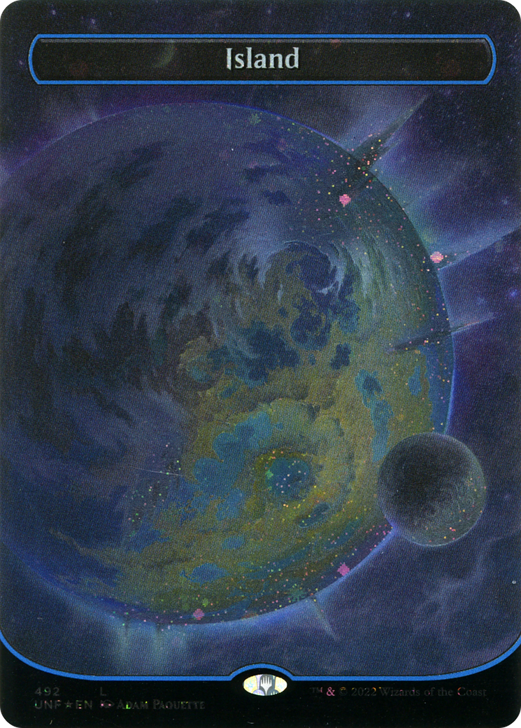 Island (UNF-492) - Unfinity Foil - Premium MTG Single from Wizards of the Coast - Just $2.70! Shop now at Game Crave Tournament Store