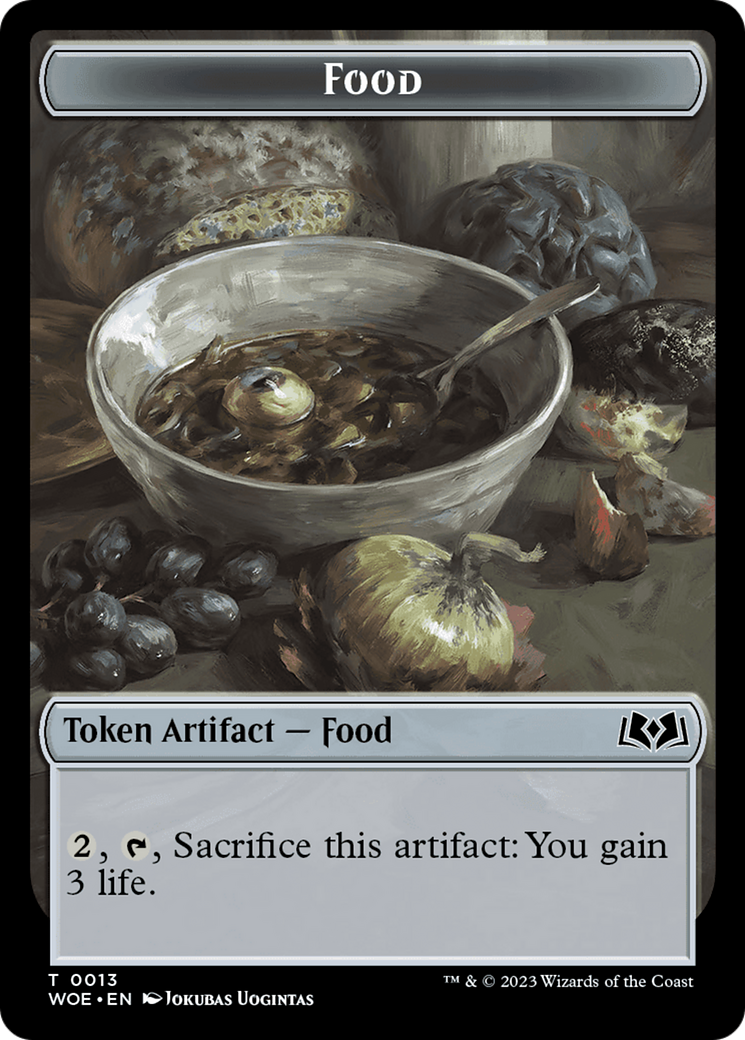 Food (TWOE-013) - Wilds of Eldraine Tokens - Premium MTG Single from Wizards of the Coast - Just $0! Shop now at Game Crave Tournament Store