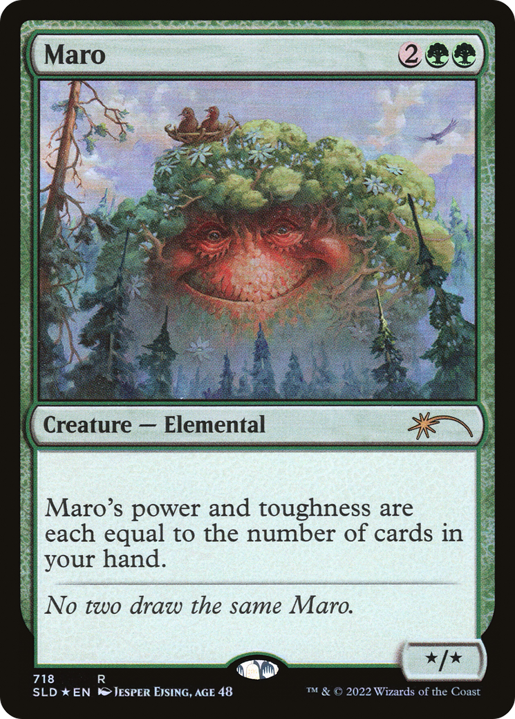 Maro (SLD-718) - Secret Lair Drop - Premium MTG Single from Wizards of the Coast - Just $0.82! Shop now at Game Crave Tournament Store
