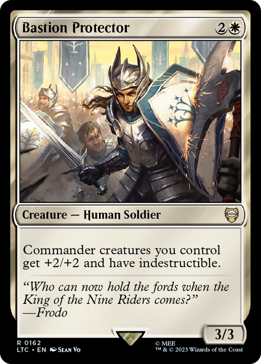 Bastion Protector (LTC-162) - Tales of Middle-earth Commander - Premium MTG Single from Wizards of the Coast - Just $0.12! Shop now at Game Crave Tournament Store