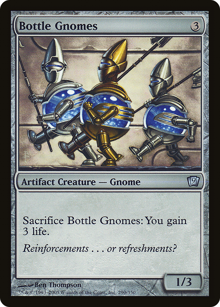 Bottle Gnomes (9ED-290★) - Ninth Edition Foil - Premium MTG Single from Wizards of the Coast - Just $3.79! Shop now at Game Crave Tournament Store