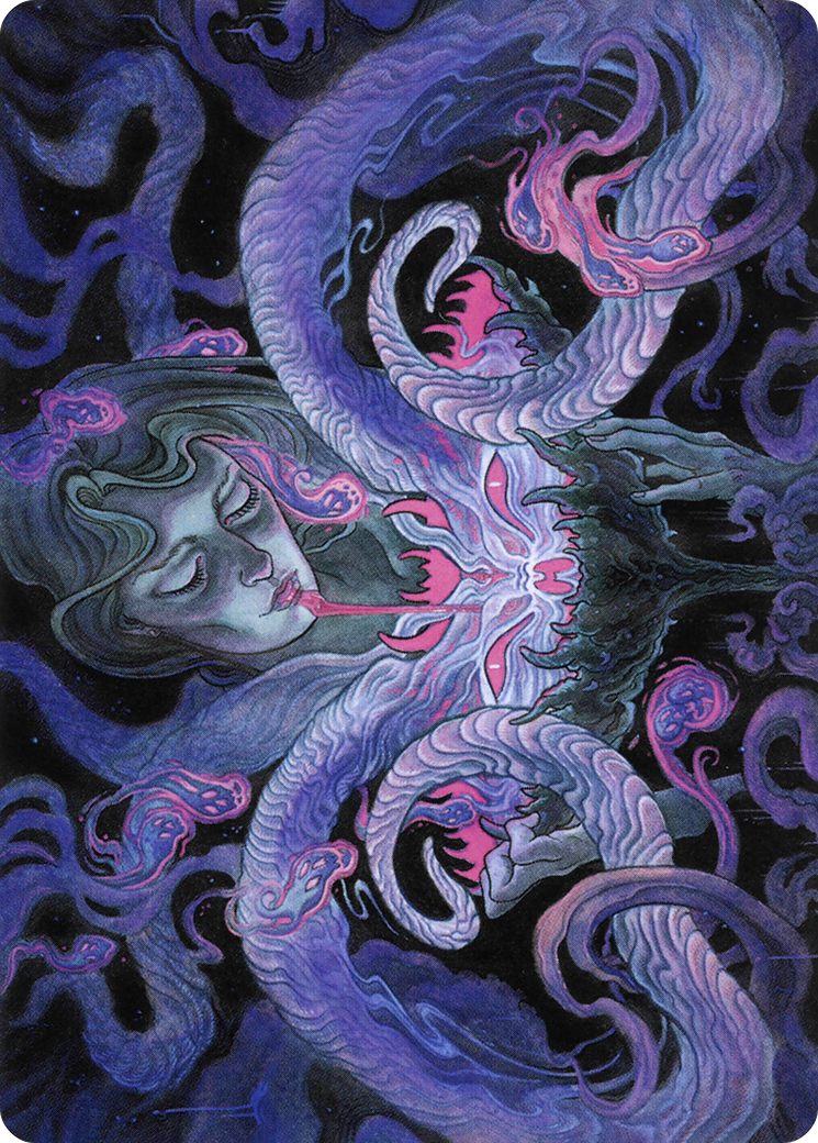 Demonic Bargain // Demonic Bargain (AVOW-030) - Crimson Vow Art Series (Borderless) - Premium MTG Single from Wizards of the Coast - Just $0! Shop now at Game Crave Tournament Store