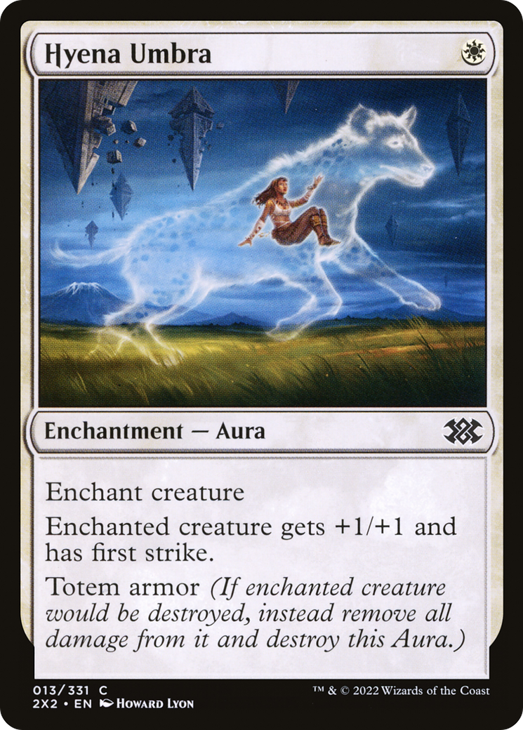 Hyena Umbra (2X2-013) - Double Masters 2022 Foil - Premium MTG Single from Wizards of the Coast - Just $0.08! Shop now at Game Crave Tournament Store