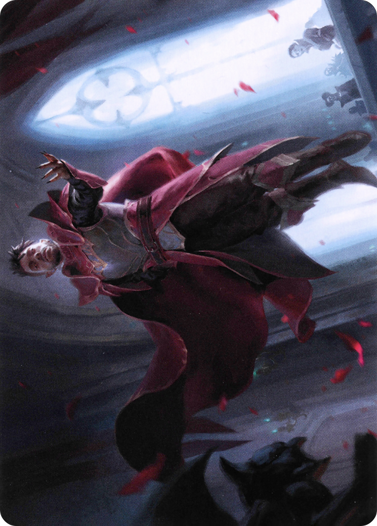 Markov Waltzer // Markov Waltzer (AVOW-063) - Crimson Vow Art Series (Borderless) Foil - Premium MTG Single from Wizards of the Coast - Just $0! Shop now at Game Crave Tournament Store