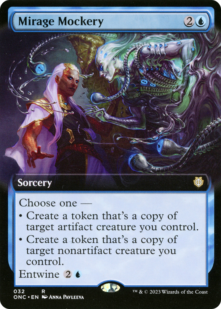 Mirage Mockery (ONC-032) - Phyrexia: All Will Be One Commander: (Extended Art) - Premium MTG Single from Wizards of the Coast - Just $0.08! Shop now at Game Crave Tournament Store