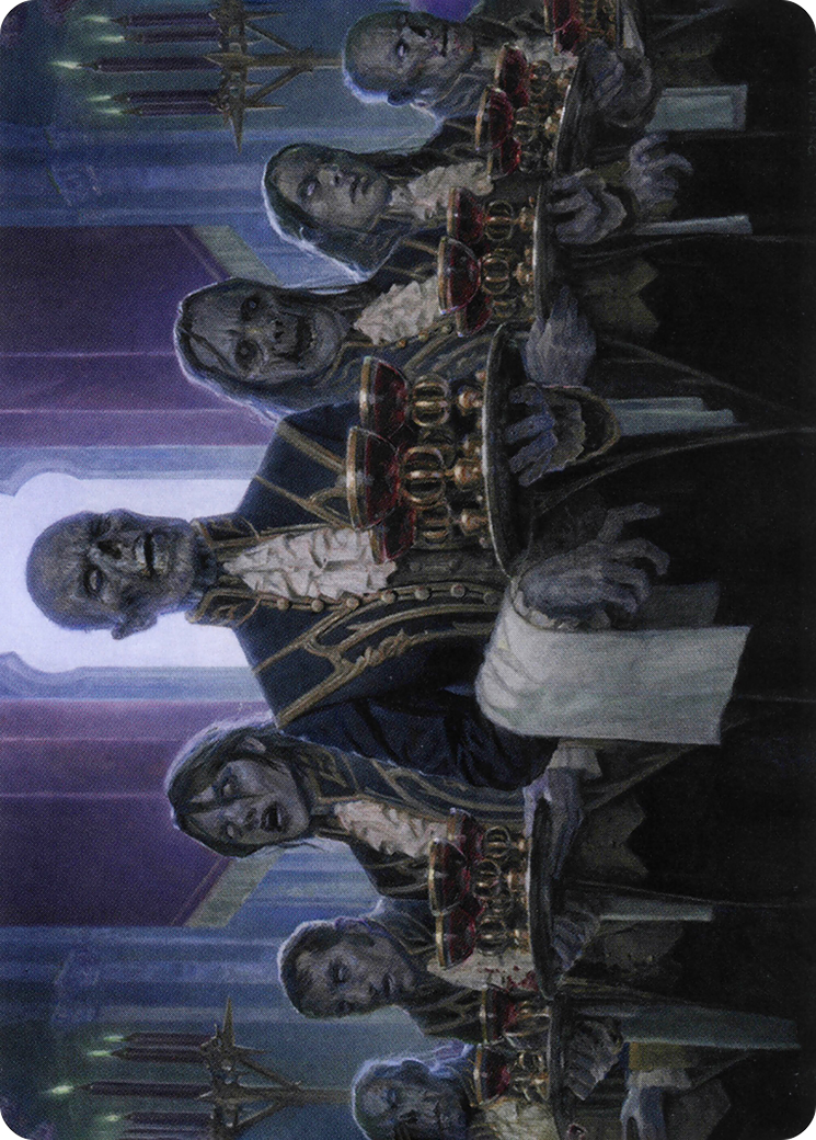 Dying to Serve // Dying to Serve (AVOW-032) - Crimson Vow Art Series (Borderless) - Premium MTG Single from Wizards of the Coast - Just $0! Shop now at Game Crave Tournament Store