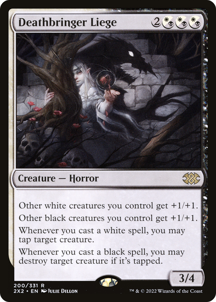 Deathbringer Liege (2X2-200) - Double Masters 2022 Foil - Premium MTG Single from Wizards of the Coast - Just $0.57! Shop now at Game Crave Tournament Store