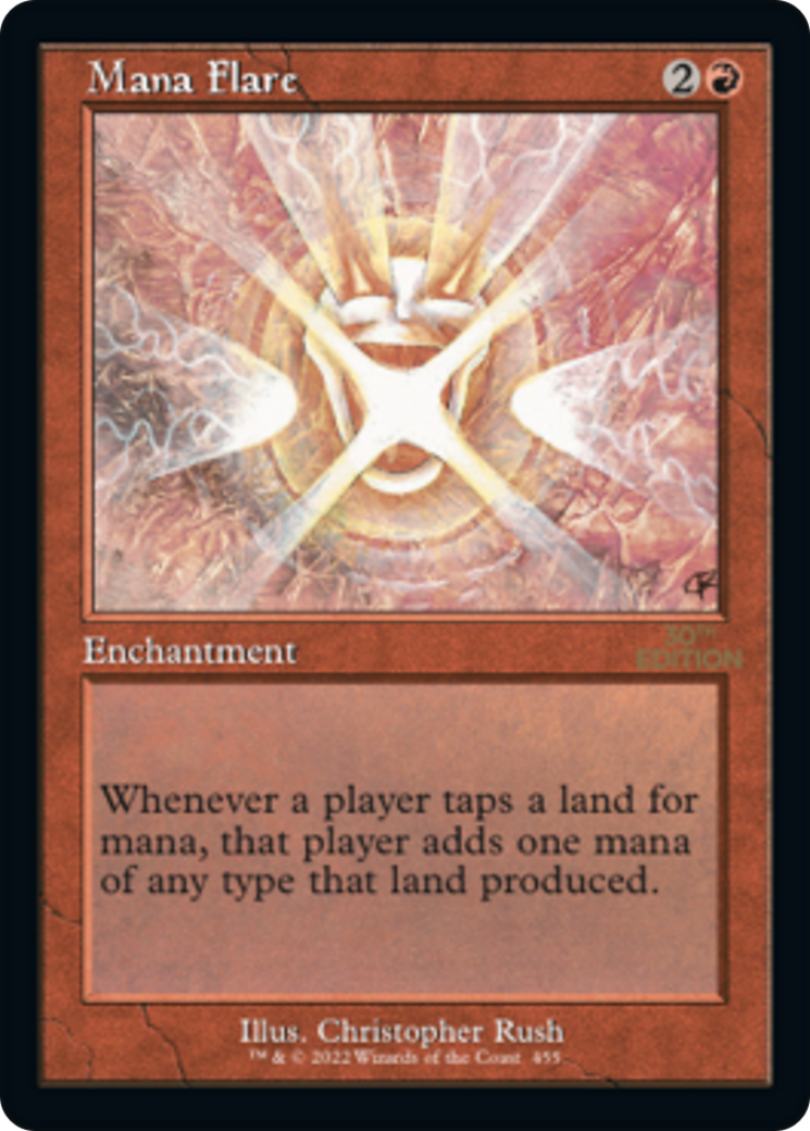 Mana Flare (30A-455) - 30th Anniversary Edition - Premium MTG Single from Wizards of the Coast - Just $0.08! Shop now at Game Crave Tournament Store