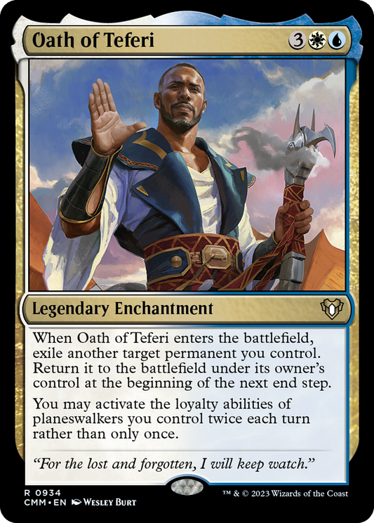 Oath of Teferi (CMM-934) - Commander Masters - Premium MTG Single from Wizards of the Coast - Just $0.14! Shop now at Game Crave Tournament Store
