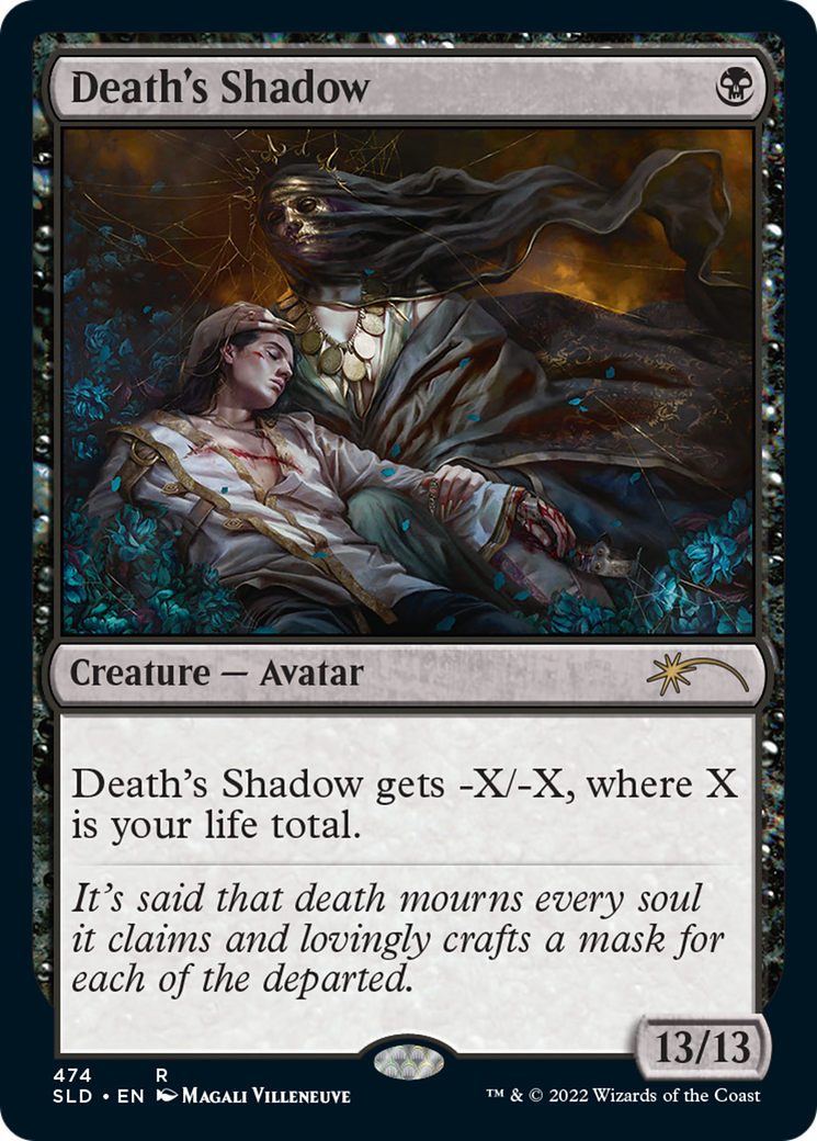 Death's Shadow (SLD-474) - Secret Lair Drop Foil - Premium MTG Single from Wizards of the Coast - Just $1.13! Shop now at Game Crave Tournament Store