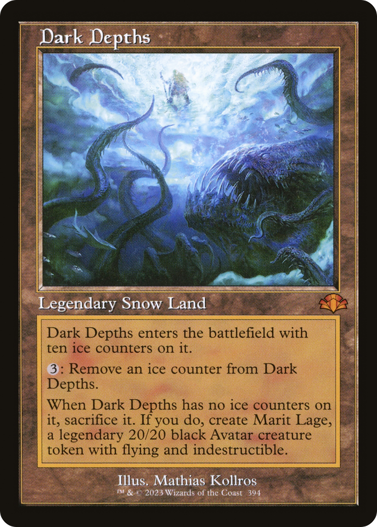 Dark Depths (DMR-394) - Dominaria Remastered - Premium MTG Single from Wizards of the Coast - Just $0.74! Shop now at Game Crave Tournament Store