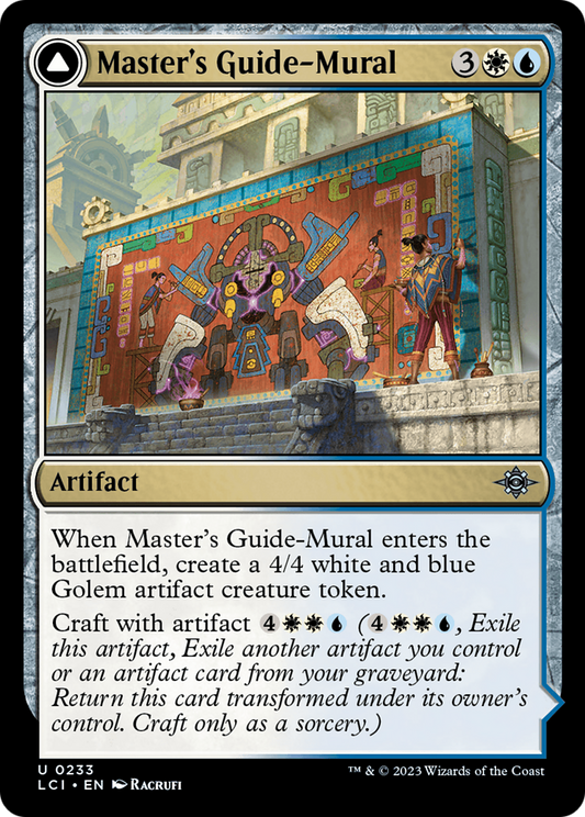 Master's Guide-Mural // Master's Manufactory (LCI-233) - The Lost Caverns of Ixalan - Premium MTG Single from Wizards of the Coast - Just $0.08! Shop now at Game Crave Tournament Store