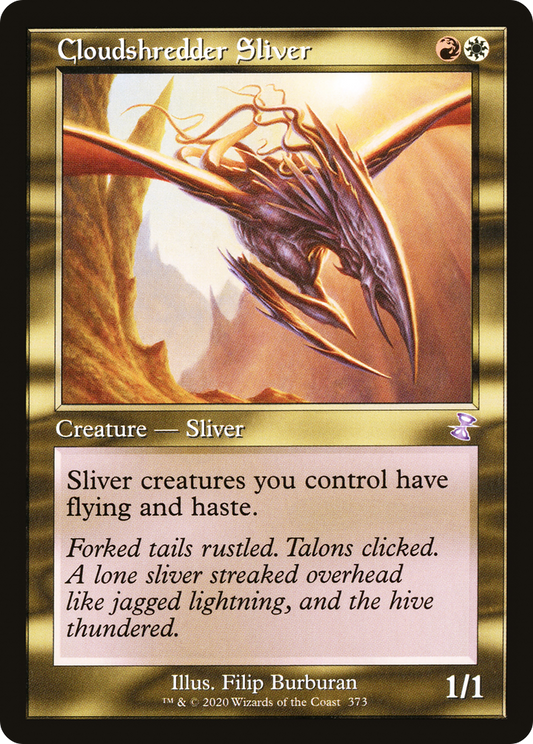 Cloudshredder Sliver (TSR-373) - Time Spiral Remastered - Premium MTG Single from Wizards of the Coast - Just $0.86! Shop now at Game Crave Tournament Store