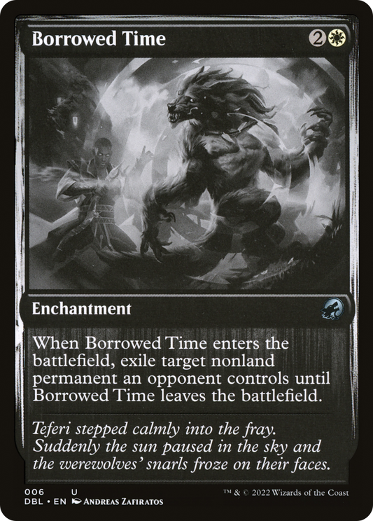 Borrowed Time (DBL-006) - Innistrad: Double Feature - Premium MTG Single from Wizards of the Coast - Just $0.08! Shop now at Game Crave Tournament Store