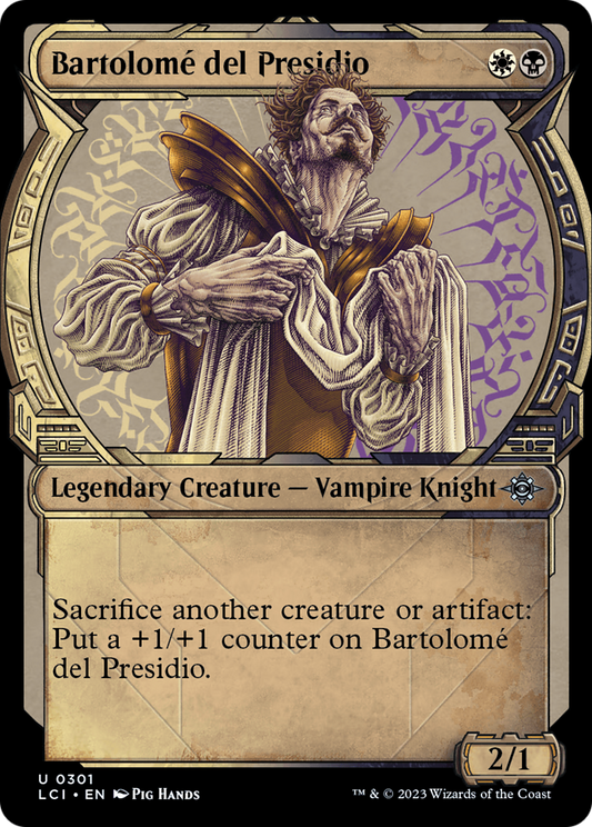 Bartolomé del Presidio (LCI-301) - The Lost Caverns of Ixalan: (Showcase) Foil - Premium MTG Single from Wizards of the Coast - Just $0.25! Shop now at Game Crave Tournament Store