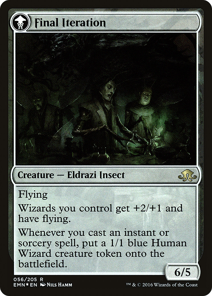 Docent of Perfection // Final Iteration (PEMN-56S) - Eldritch Moon Promos: (mooneldrazidfc) Foil - Premium MTG Single from Wizards of the Coast - Just $3.44! Shop now at Game Crave Tournament Store