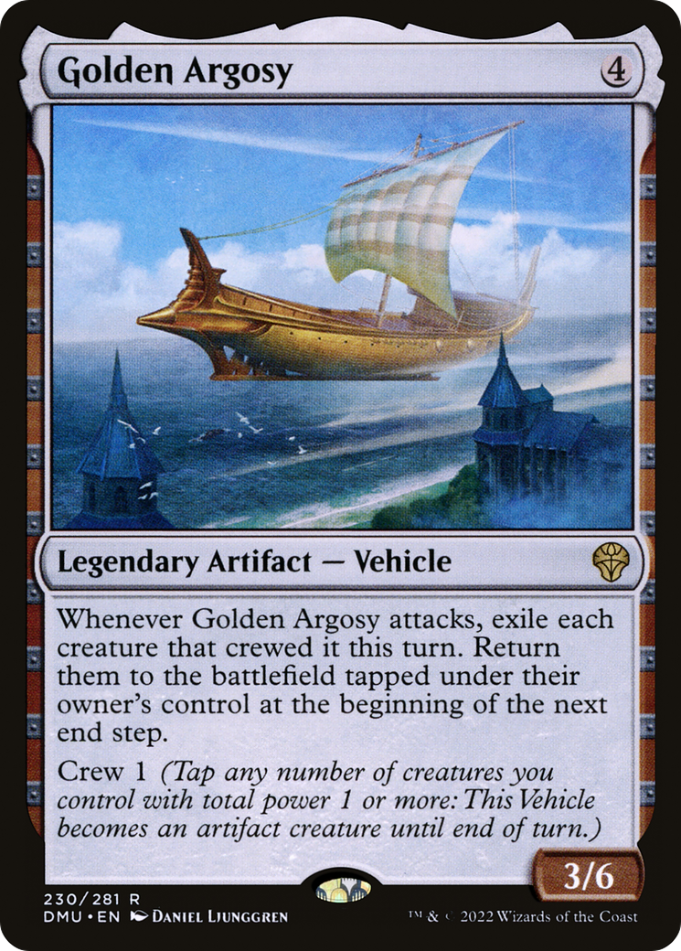 Golden Argosy (DMU-230) - Dominaria United - Premium MTG Single from Wizards of the Coast - Just $0.72! Shop now at Game Crave Tournament Store