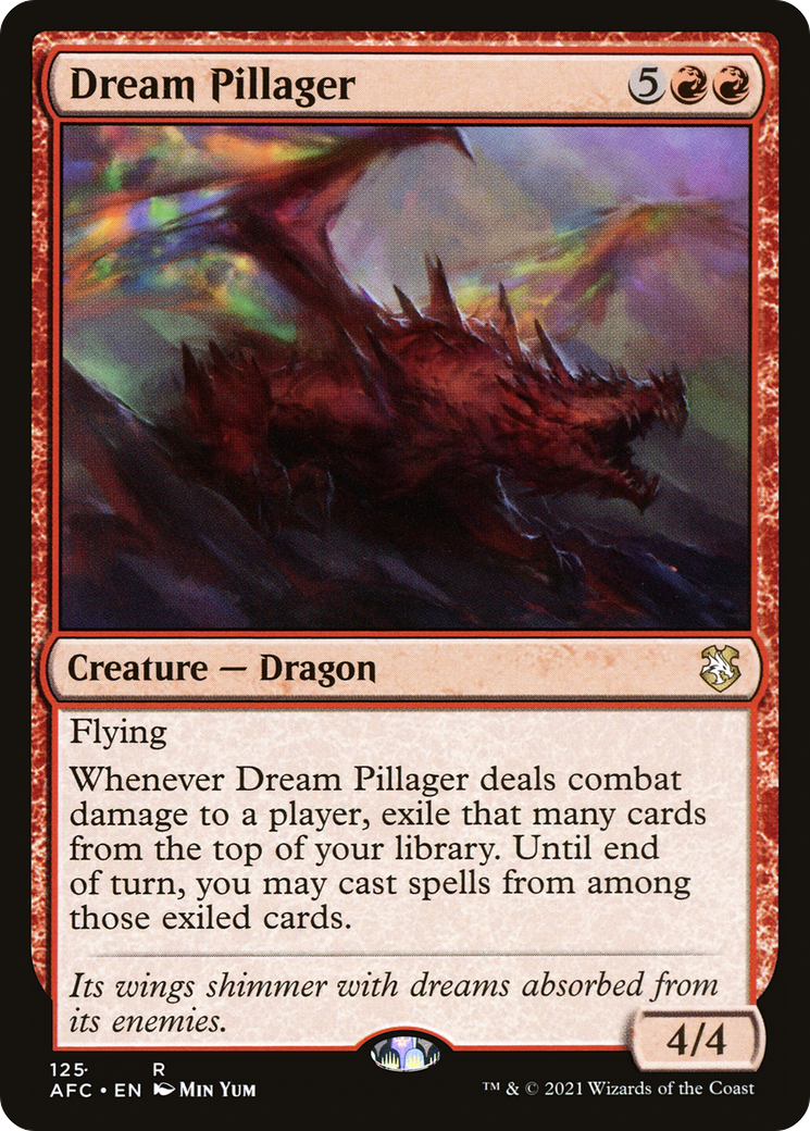 Dream Pillager (AFC-125) - Forgotten Realms Commander - Premium MTG Single from Wizards of the Coast - Just $0.25! Shop now at Game Crave Tournament Store