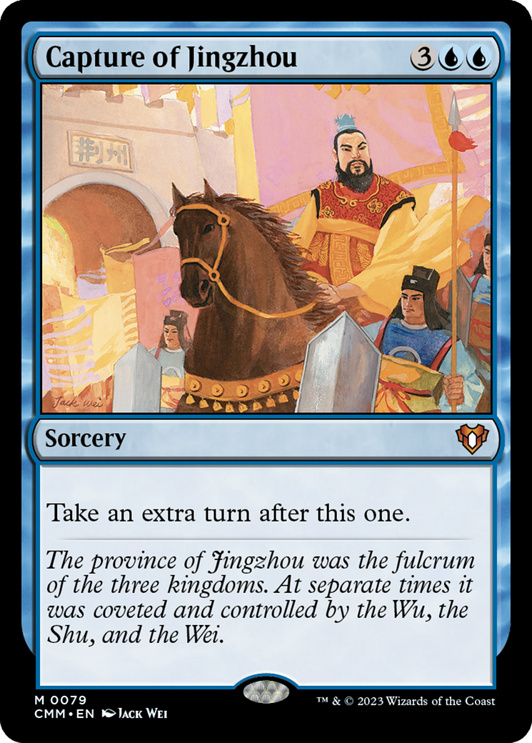 Capture of Jingzhou (CMM-079) - Commander Masters Foil - Premium MTG Single from Wizards of the Coast - Just $3.19! Shop now at Game Crave Tournament Store